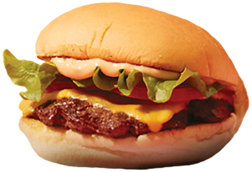 A cheeseburger from Shake Shack