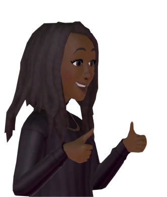 Myla Unique Minor's avatar giving thumbs up