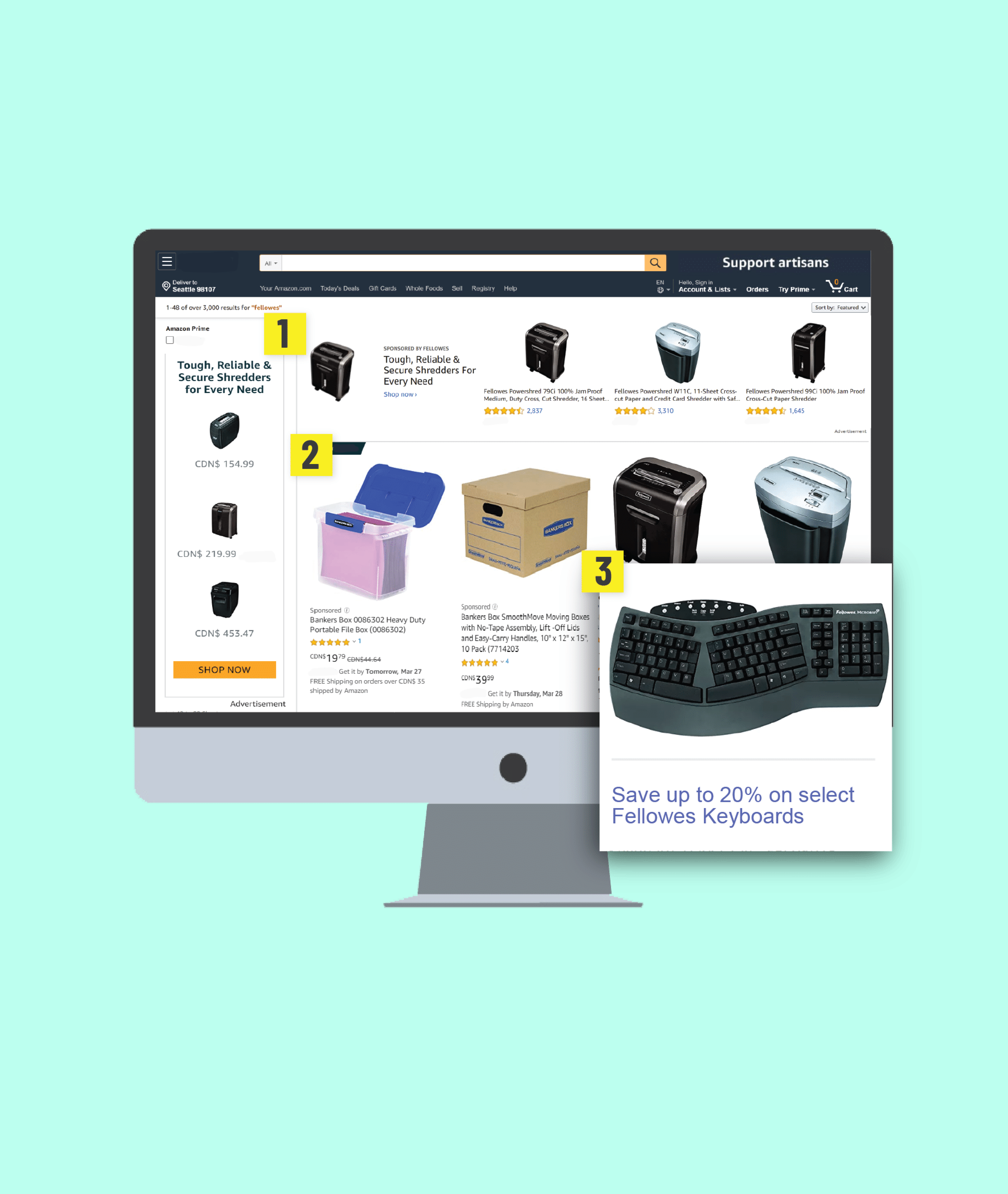Amazon brand store image