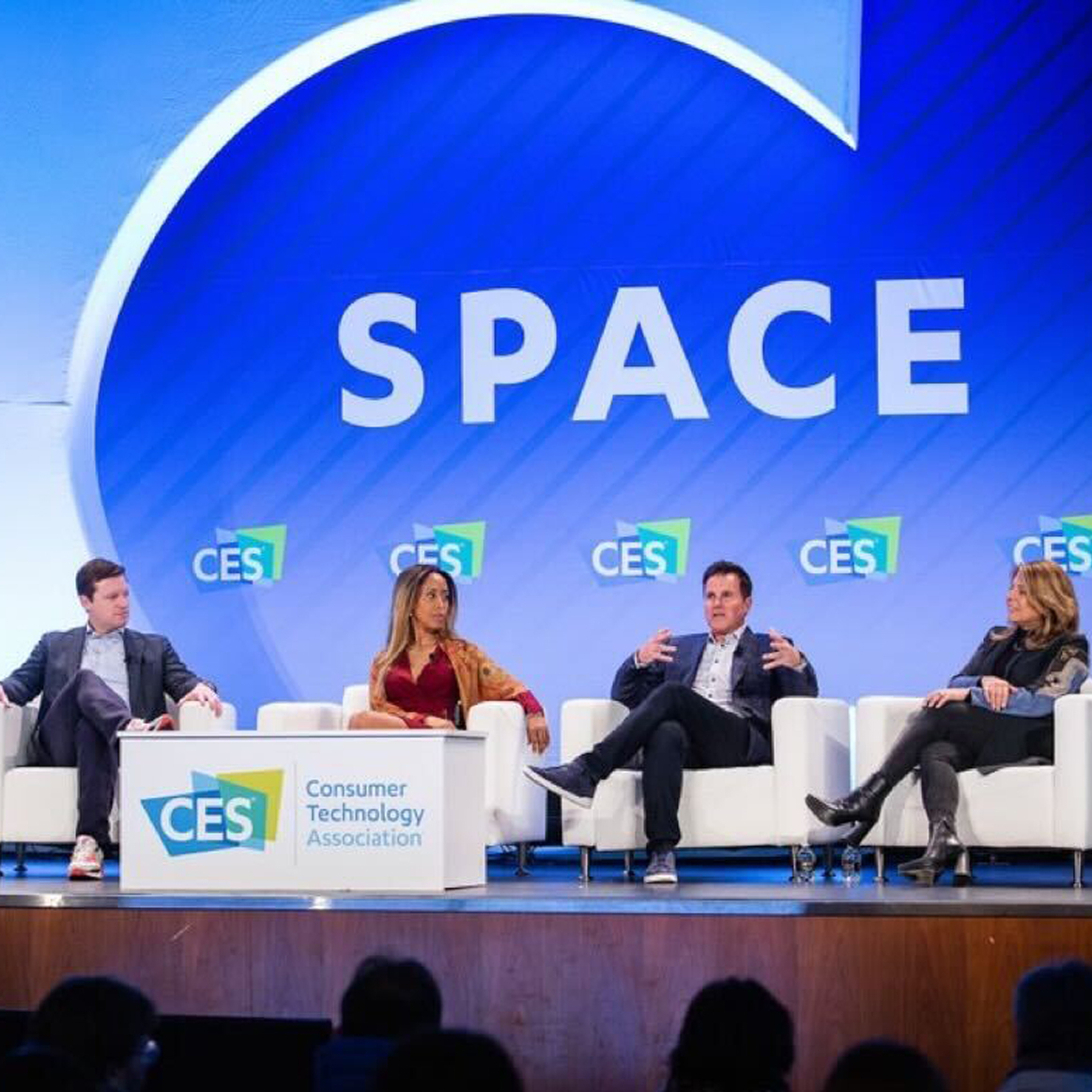 CES stage with Catherine Henry from Media.Monks