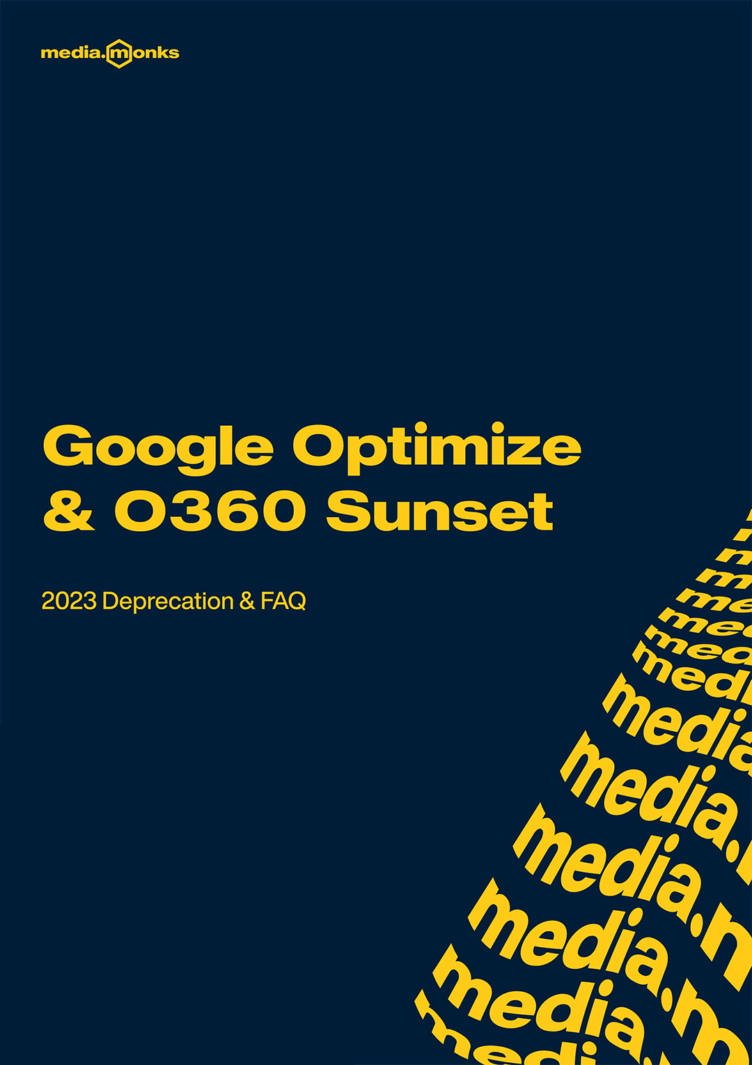 Google Optimize & O360 Sunset report cover