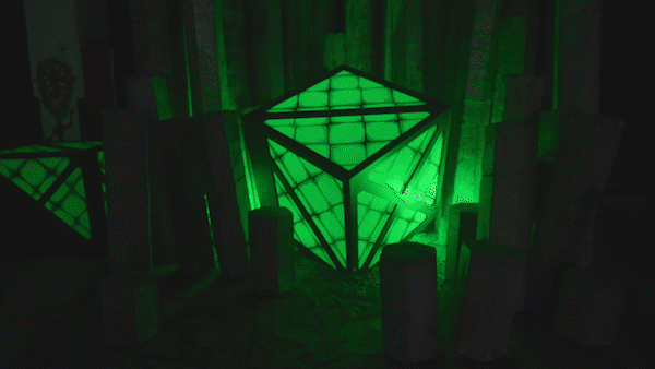 VALORANT experience with attendees running around the exhibit