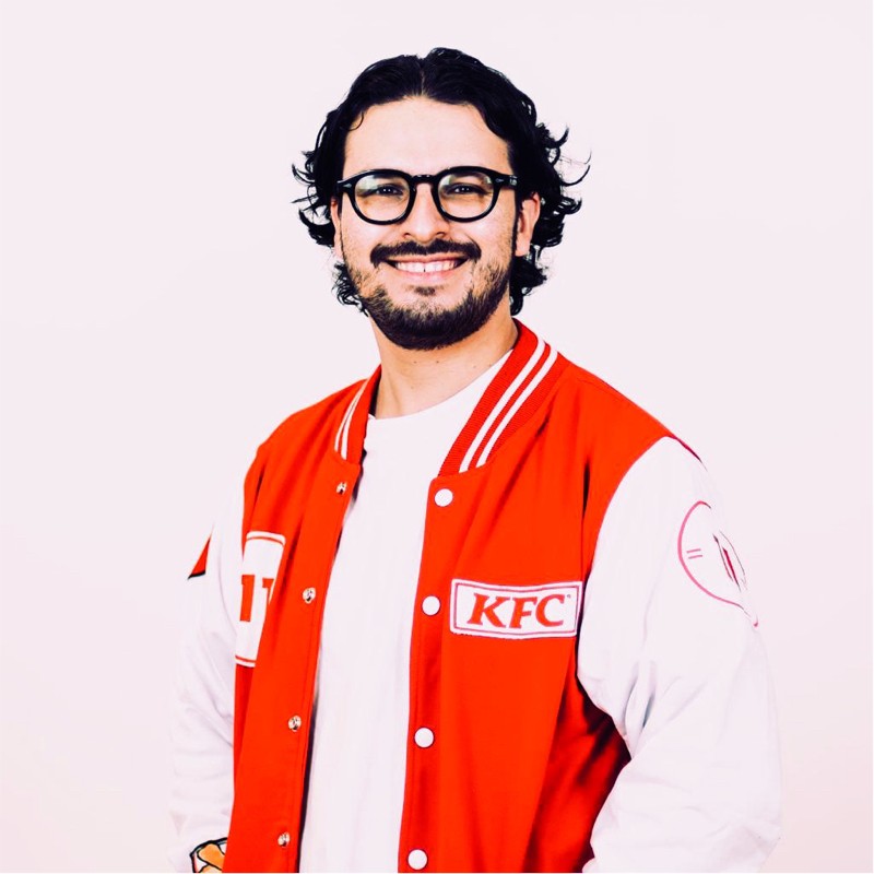 Headshot of Ernesto Hernandez KFC Marketing manage