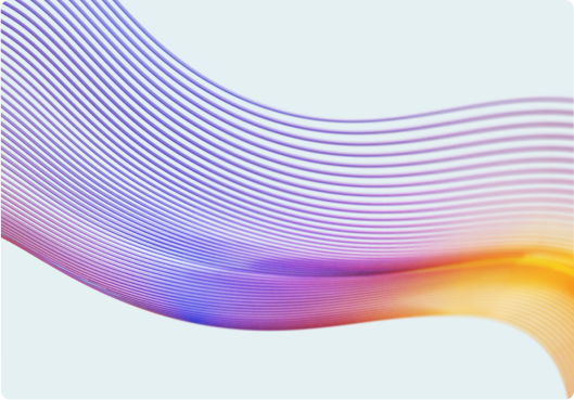 Monks.Flow branding with colorful waves