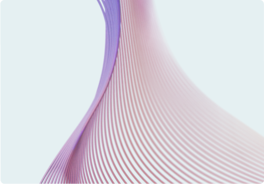 Monks.Flow branding with colorful waves