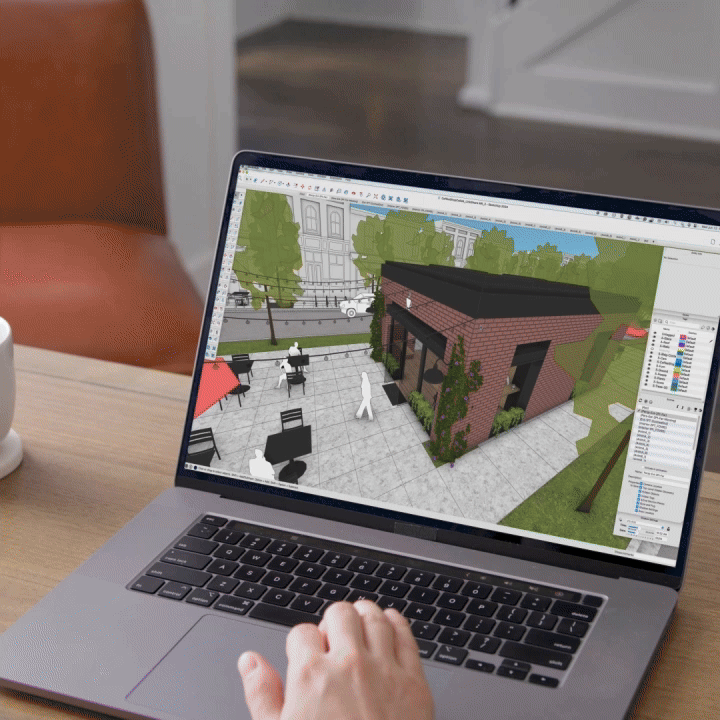 Example ad created for SketchUp by Monks