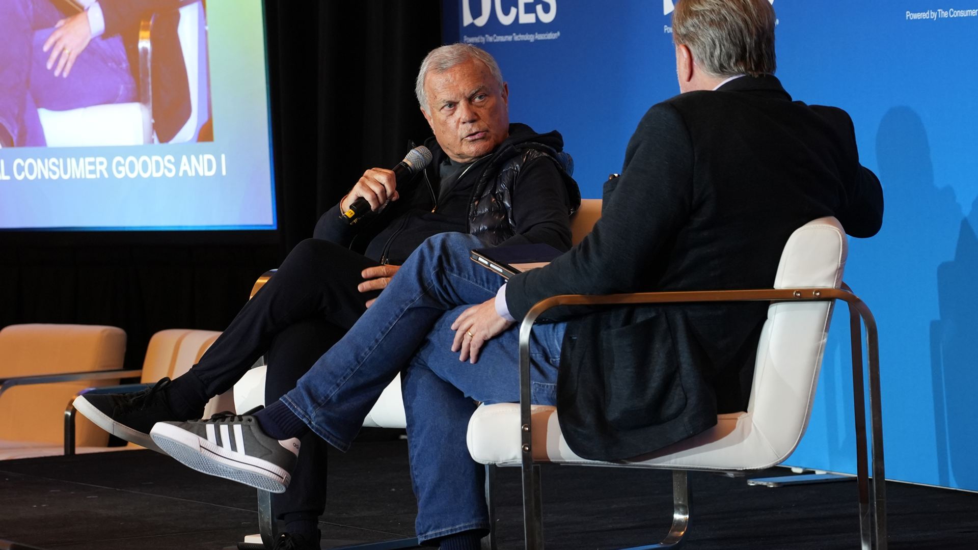Sir martin sorrell on speaking at an CES event