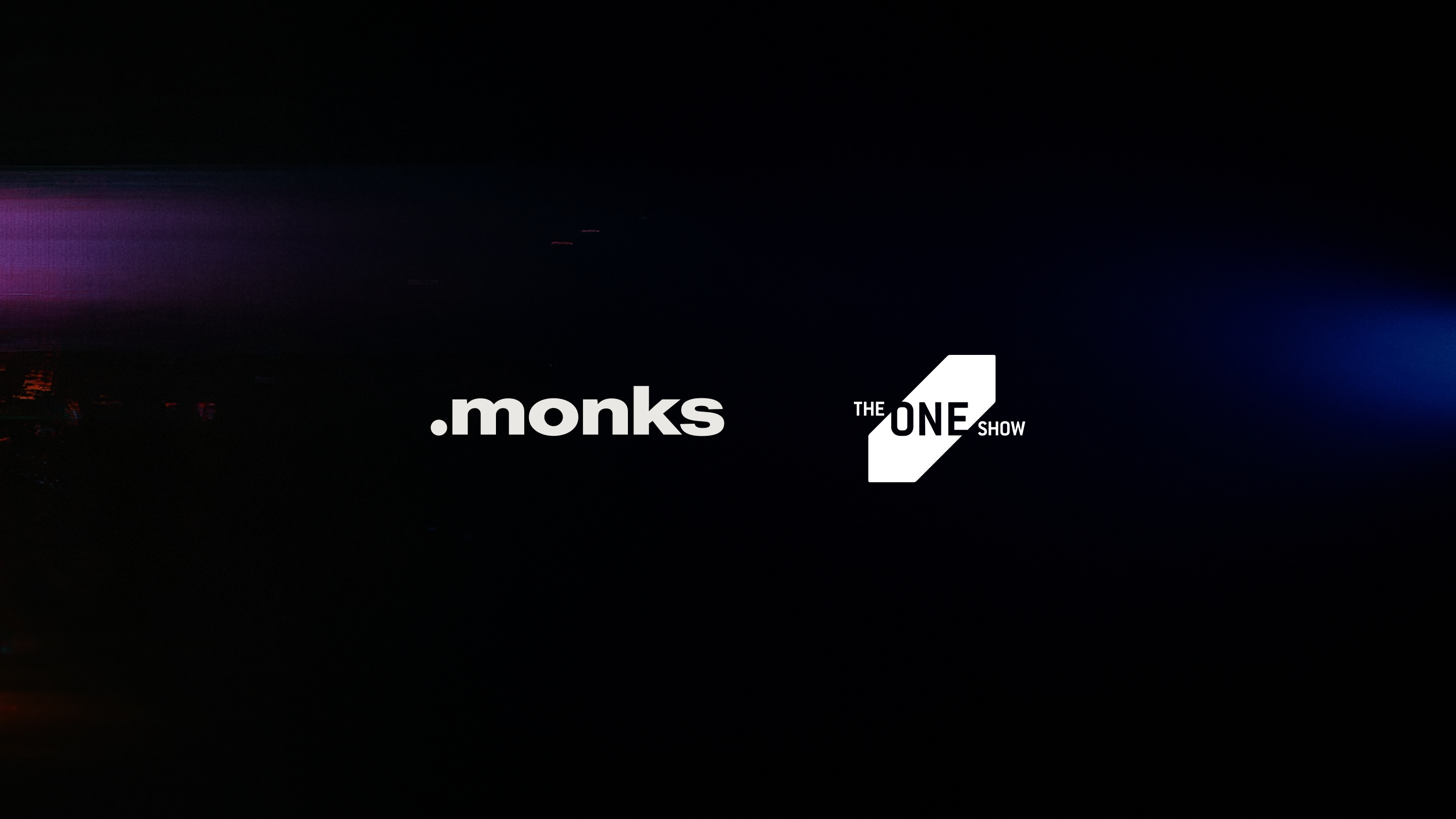 Monks logo and the One Show logo