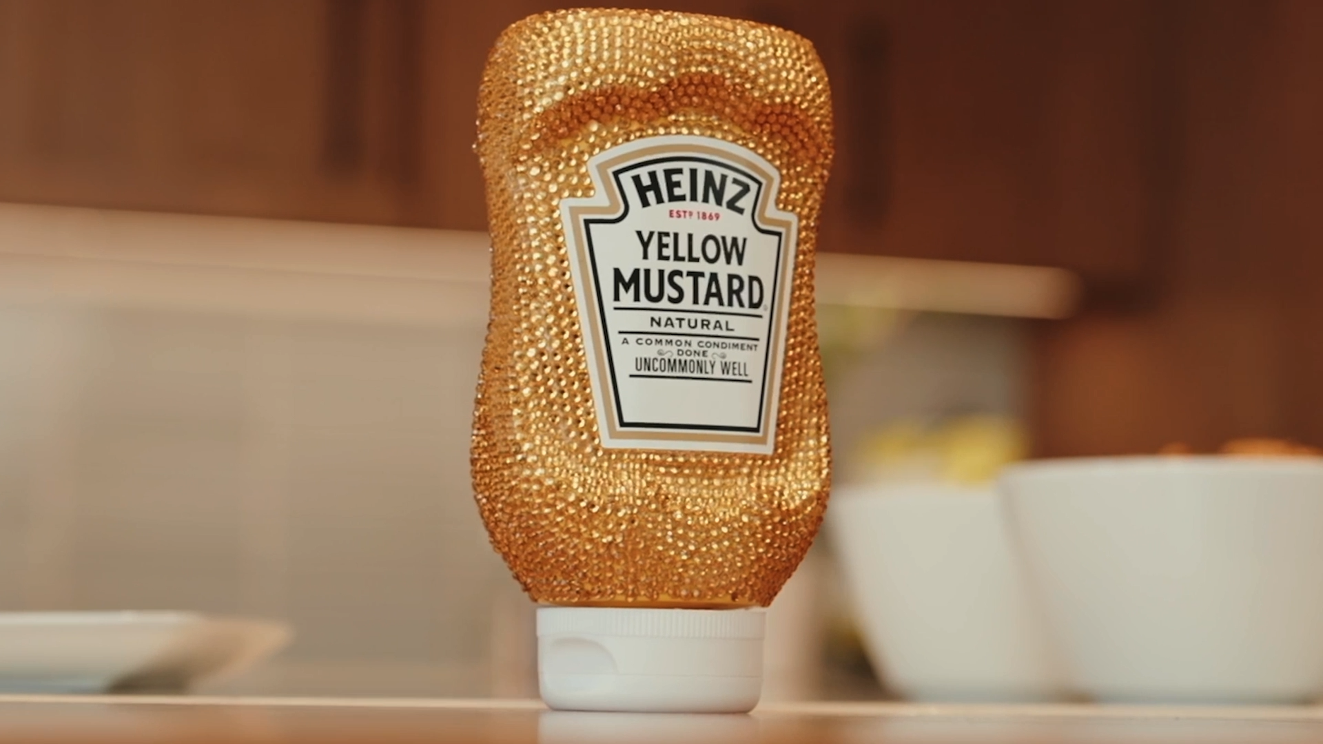 Heinz mustard bedazzled in diamonds