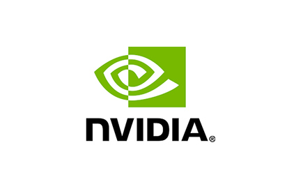 NVIDIA logo on a white background