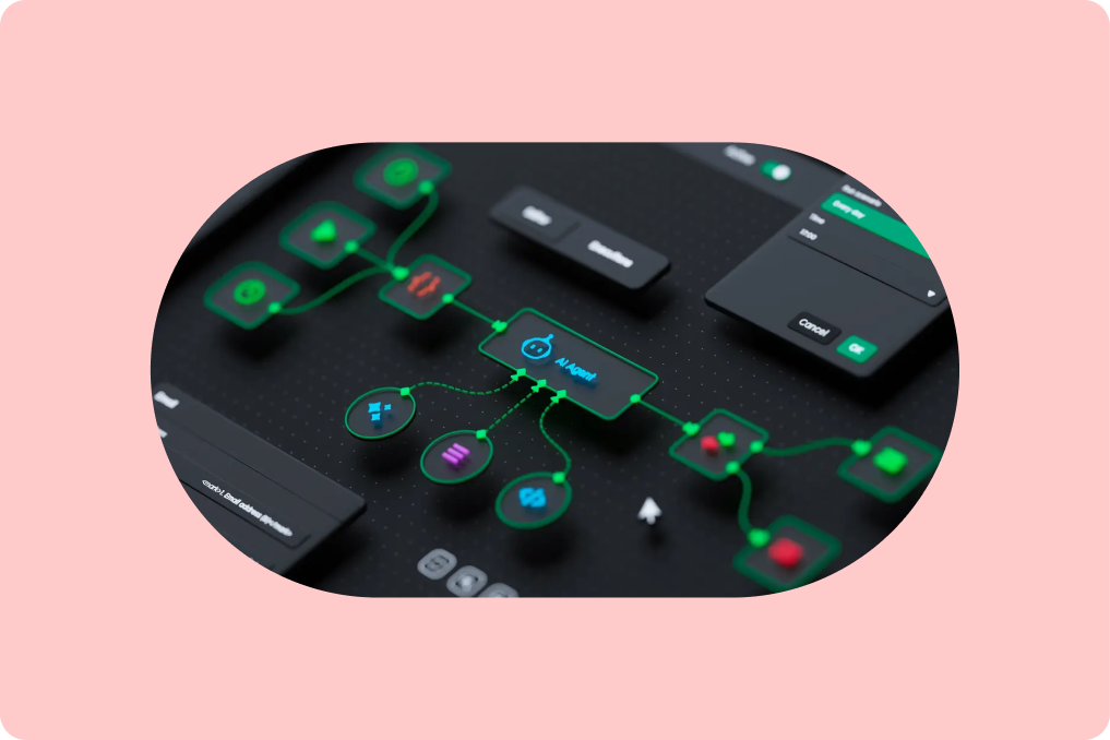 A keyboard with different lit up icons on top of each key 