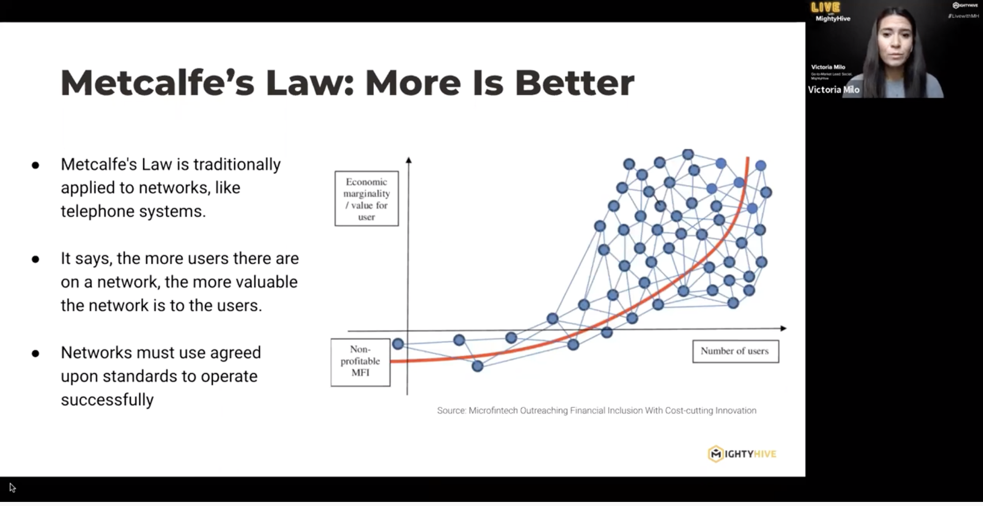 Screenshot explaining Metcalfe's Law