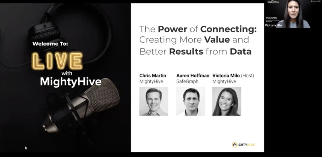 WEBINAR: The Power of Connecting: Creating More Value and Better Results from Data