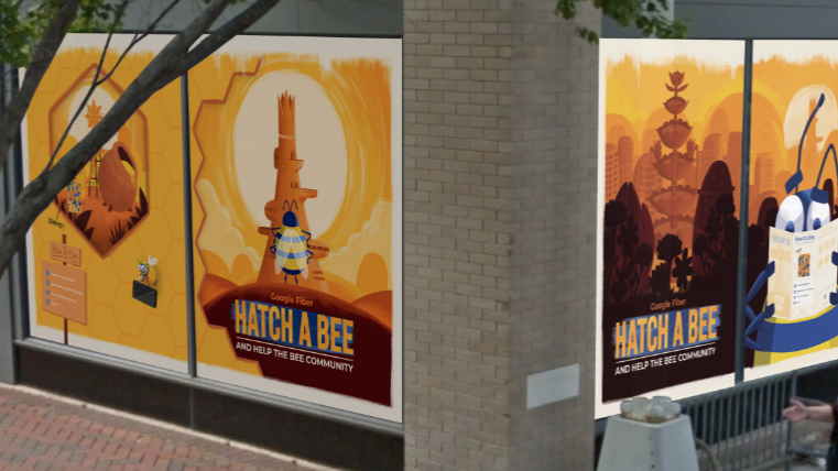 Poster Mockup - The Hive Drive