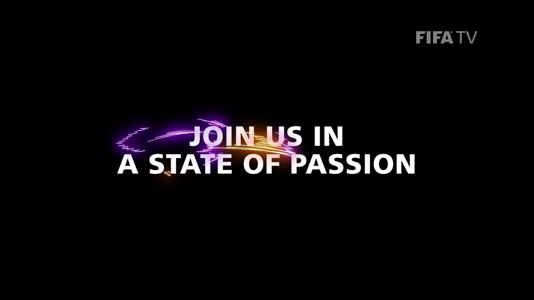 Text that reads: Join us in a state of passion