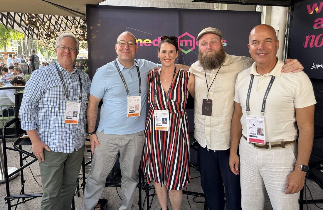 Panelists from Media.Monks talk on AI at Cannes