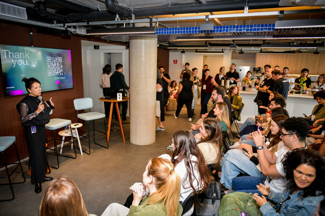event at the monks office in sao paulo