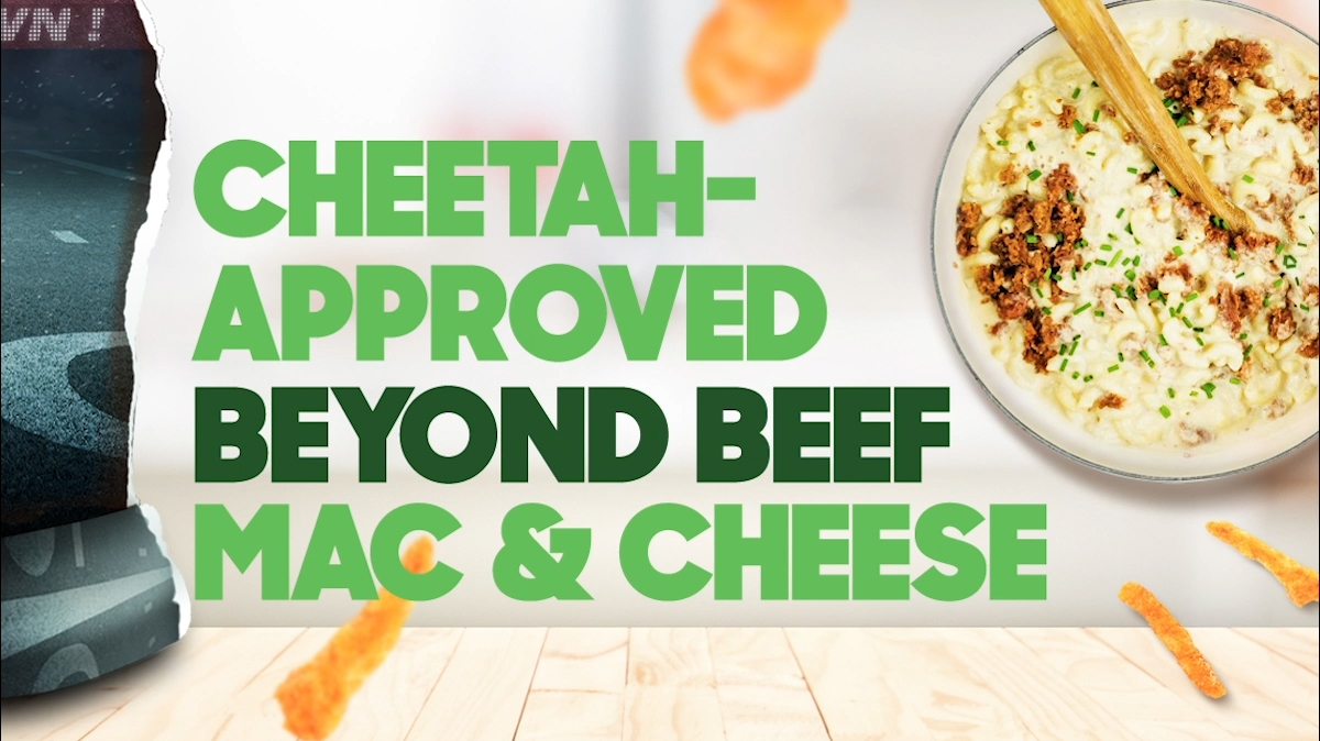 Beyond beef mac & cheese