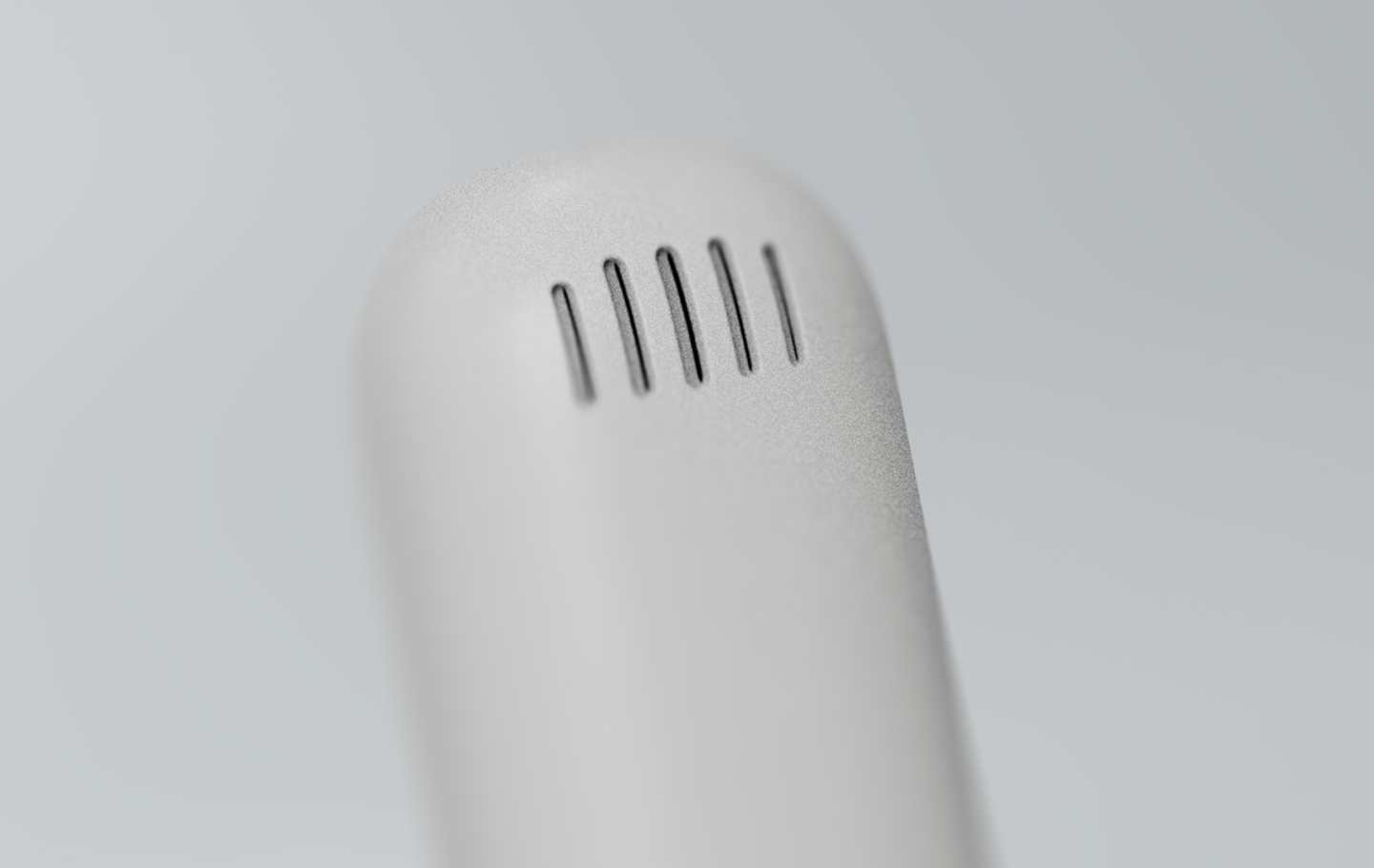 A microphone on the literacy pen