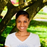 portrait of a woman outside