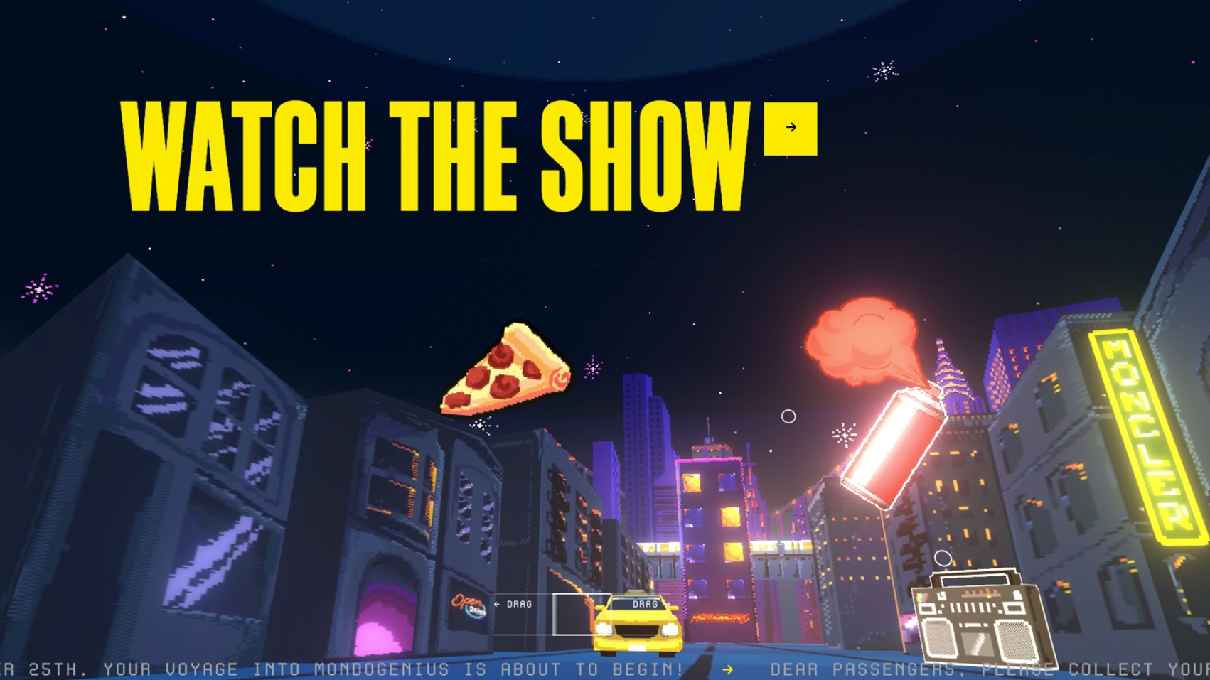 Moncler's mondogenius platform interface homepage