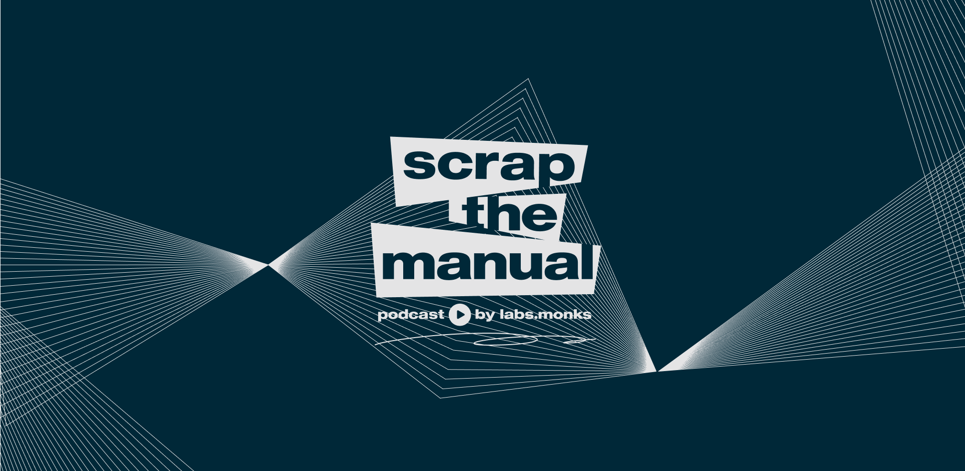Scrap the Manual podcast logo