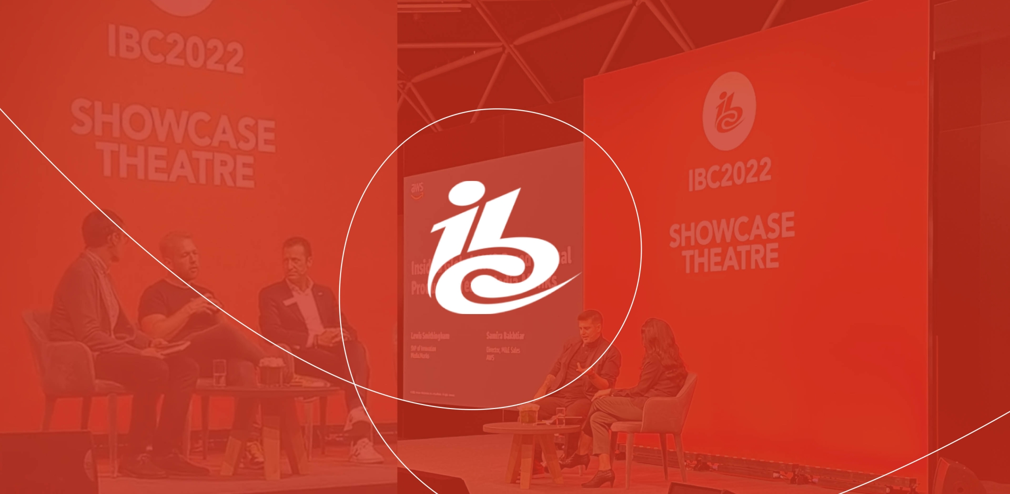 Media.Monks employees on stage at IBC