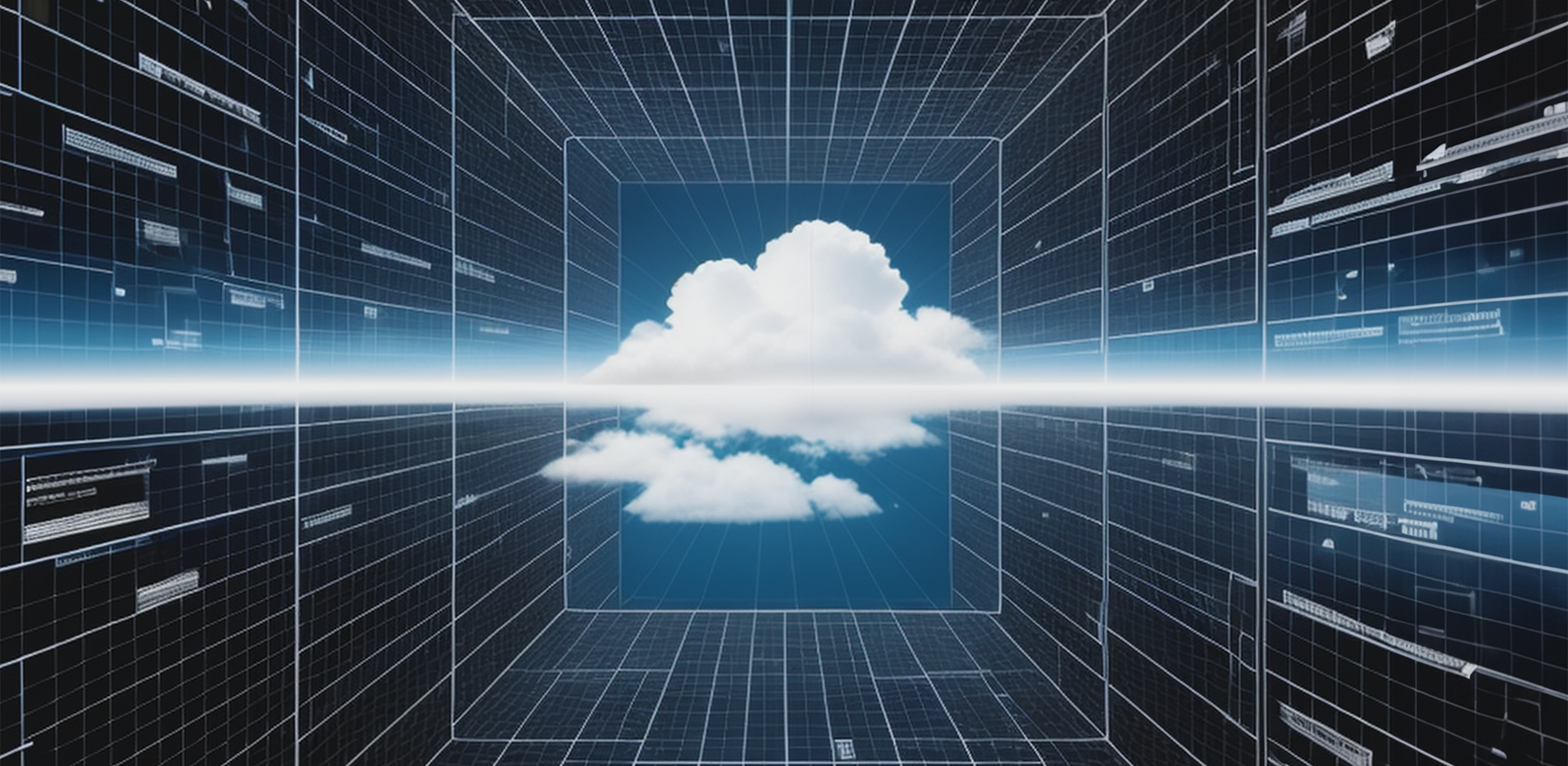 cloud entering the void