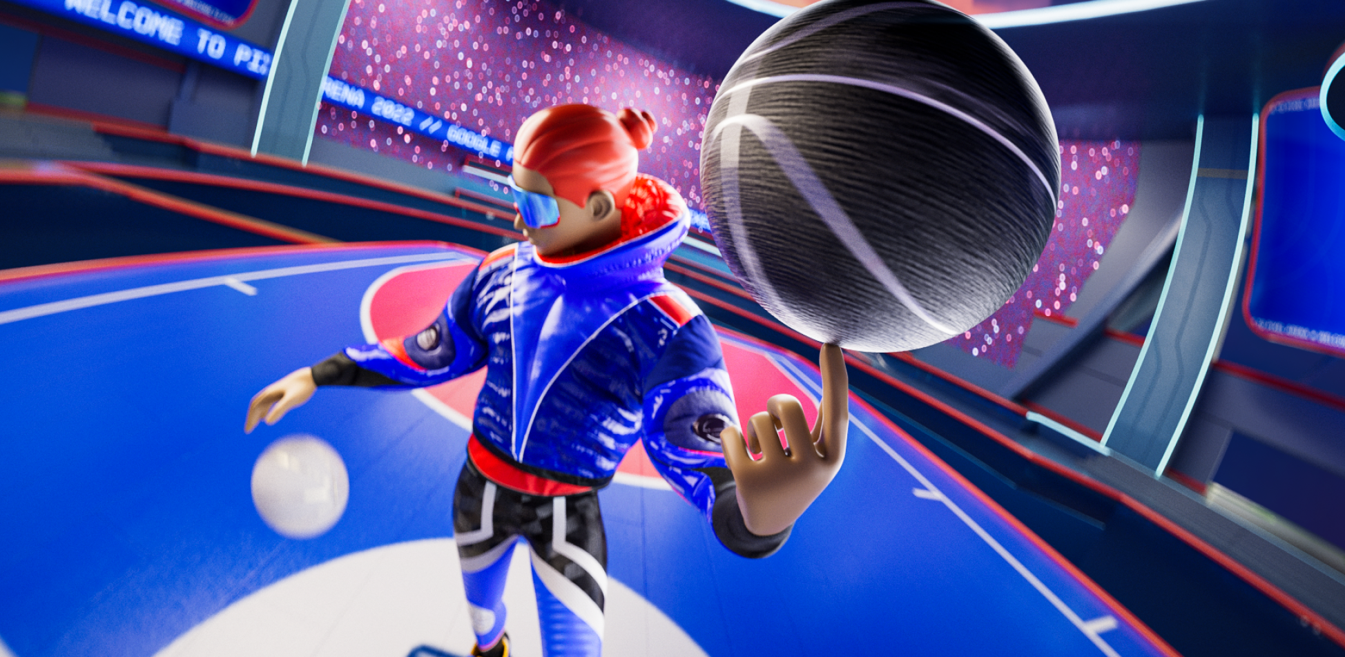 Pixel basketball player