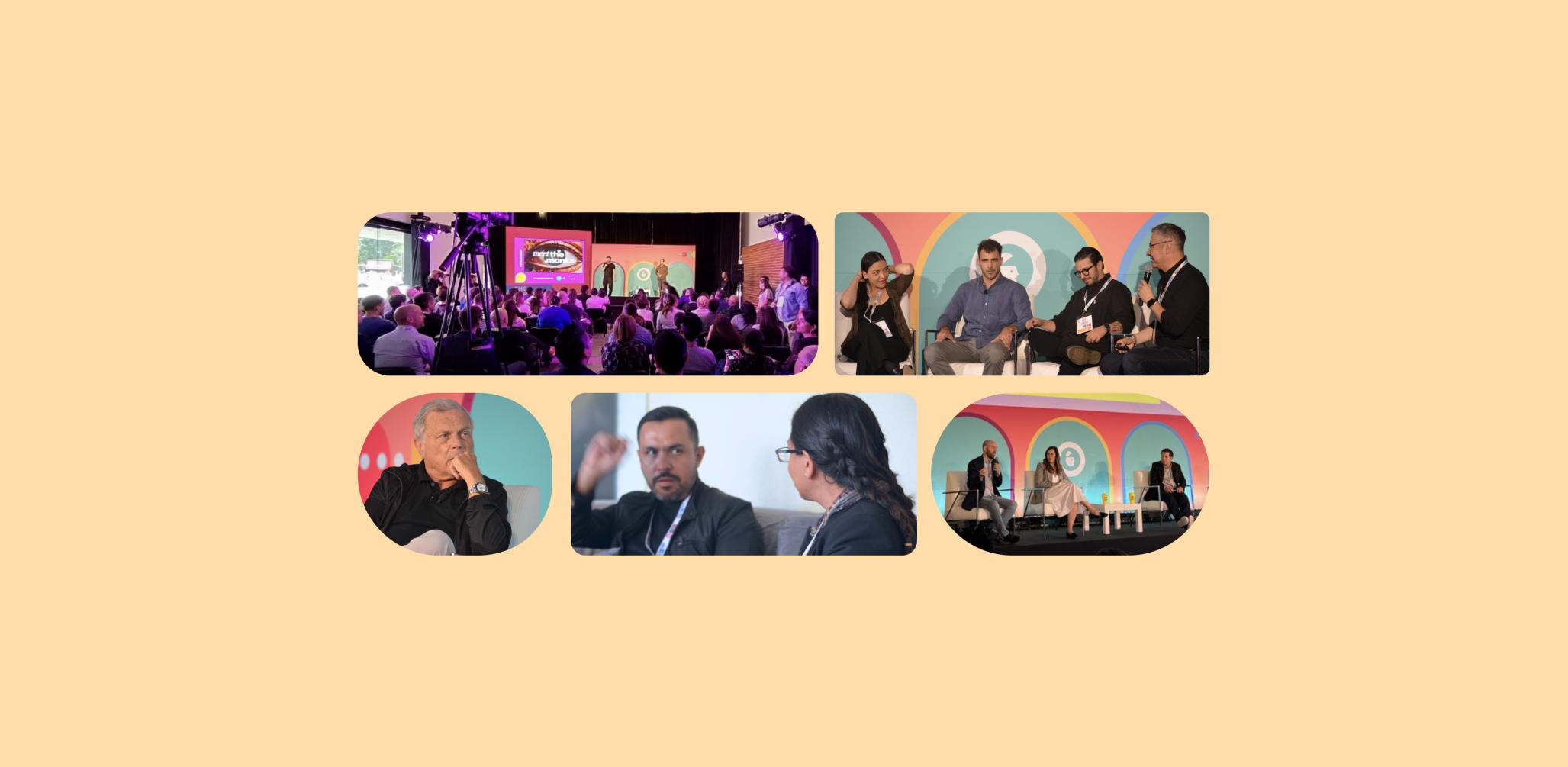 Photos of our team at Advertising Week