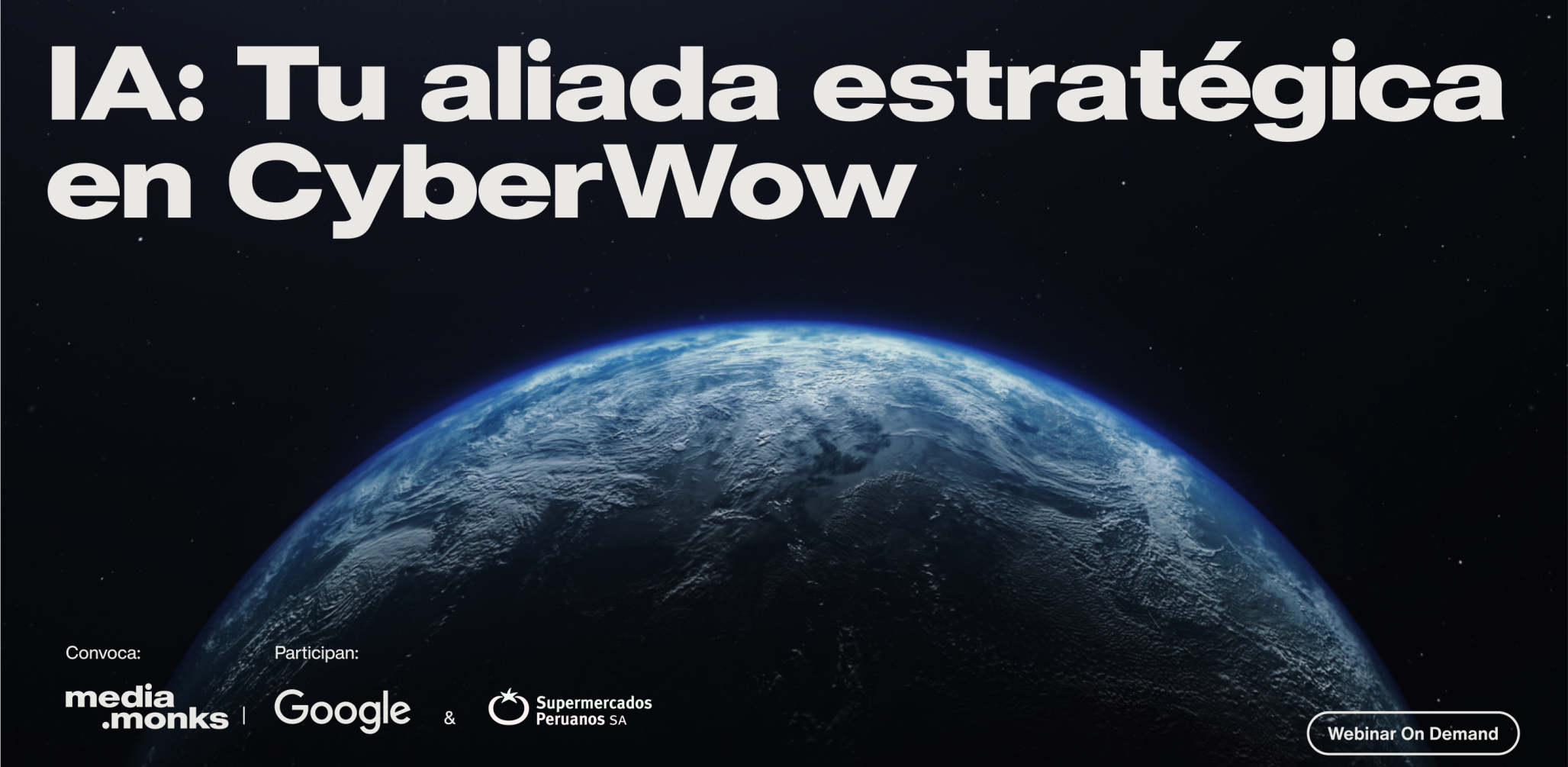 webinar title banner- ia tu aliada estrategica en cyberwow