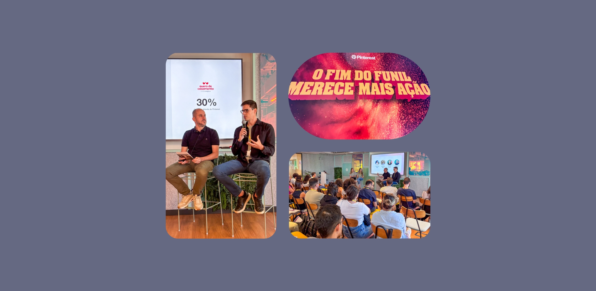 Media.Monks e Magalu durante evento Pinvision do Pinterest