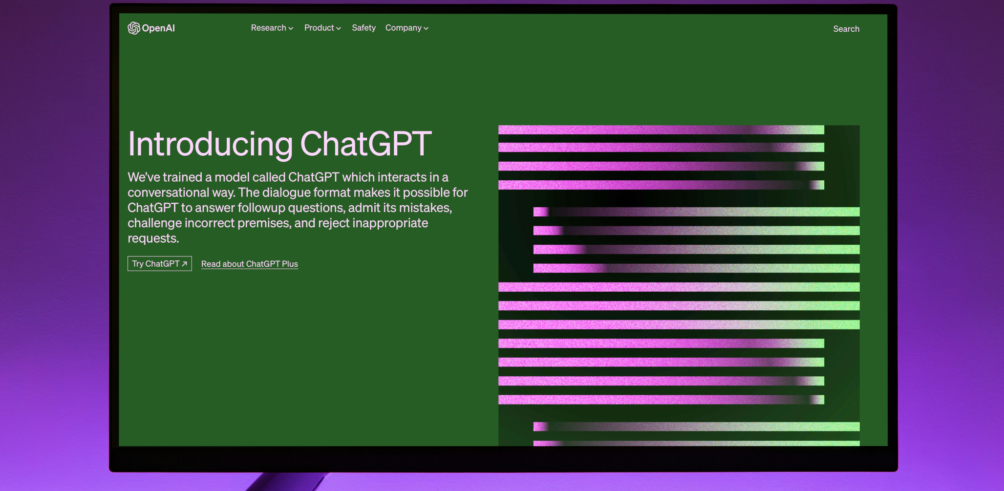 chat gpt interface