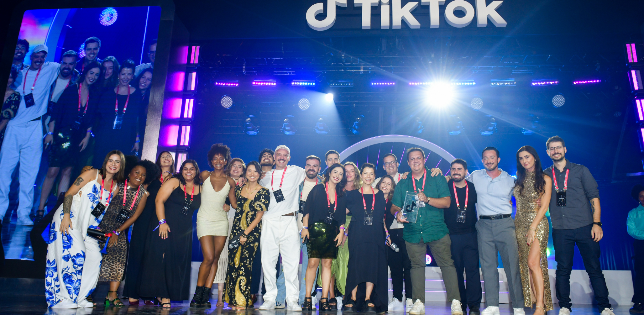 header tiktok ad awards stage