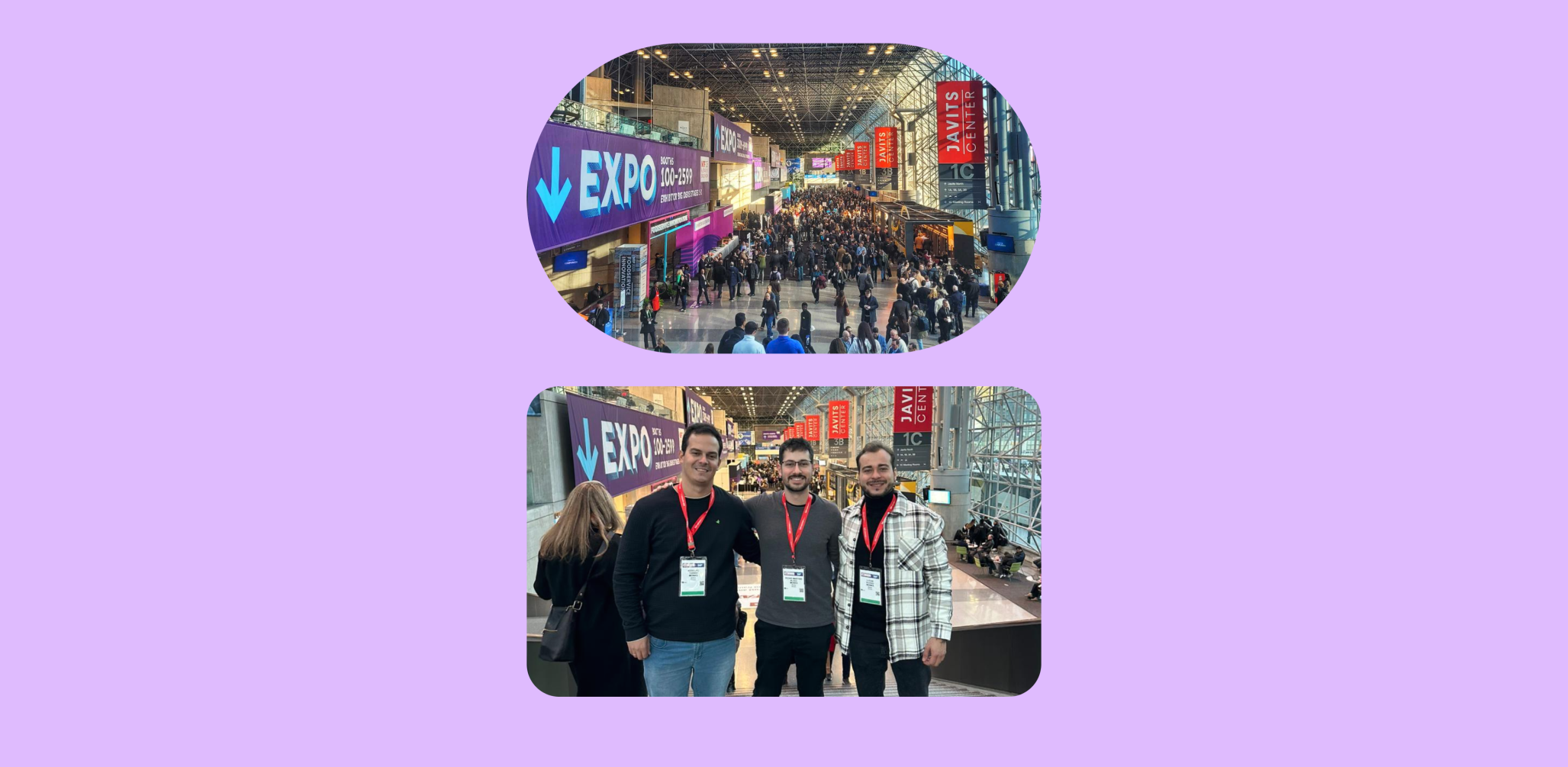 NRF event floor action shots