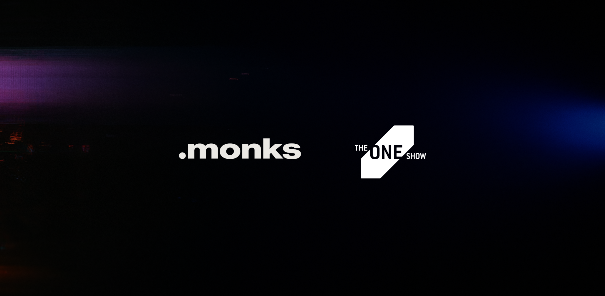 Monks logo and the One Show logo
