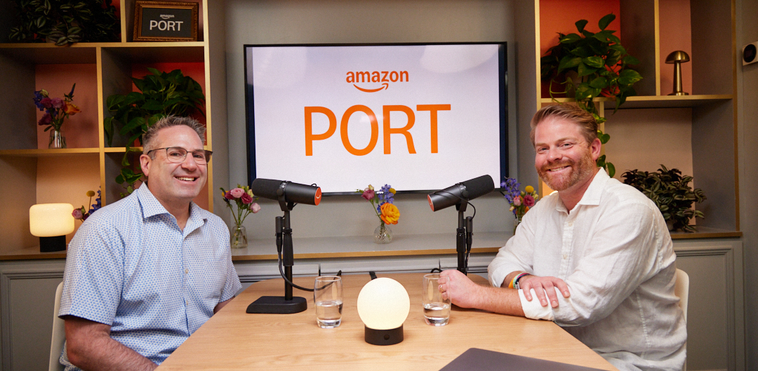 Bryan Sherman, Global EVP of Monks, and Jeff Cohen, Tech Evangelist at Amazon Ads at Amazon Port