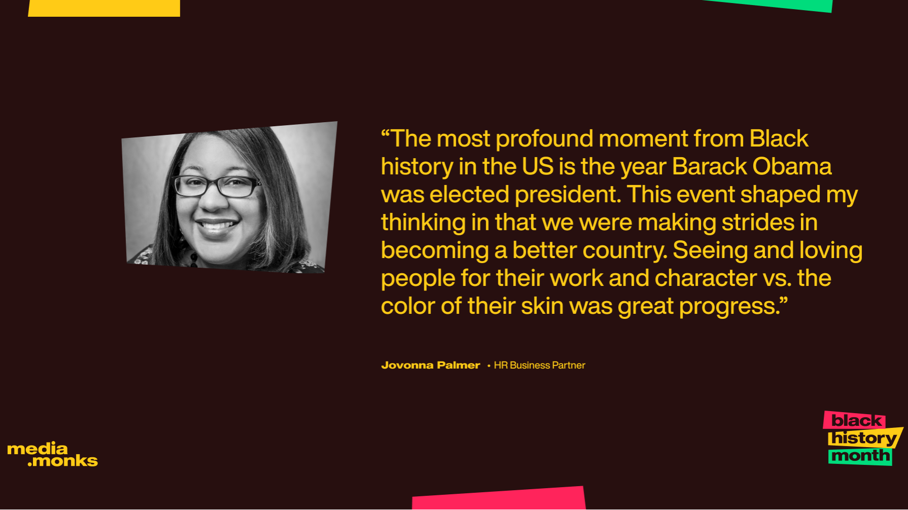 Jovonna Palmer BHM quote