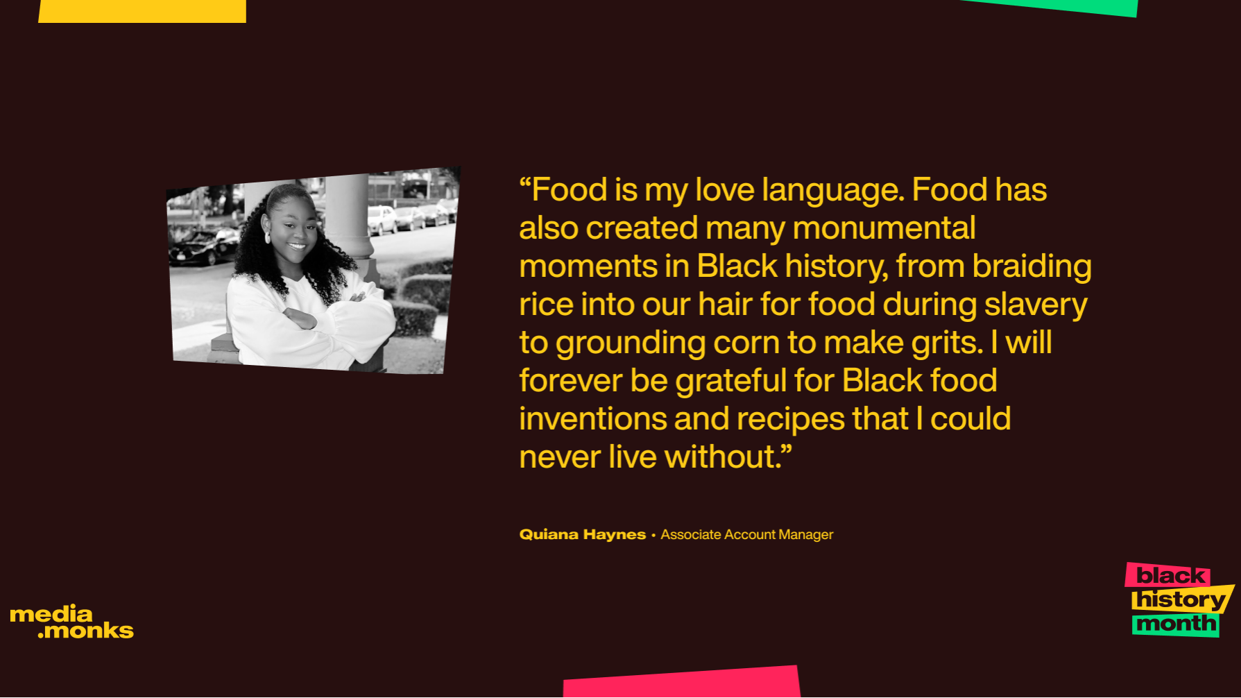 Quiana Haynes BHM quote