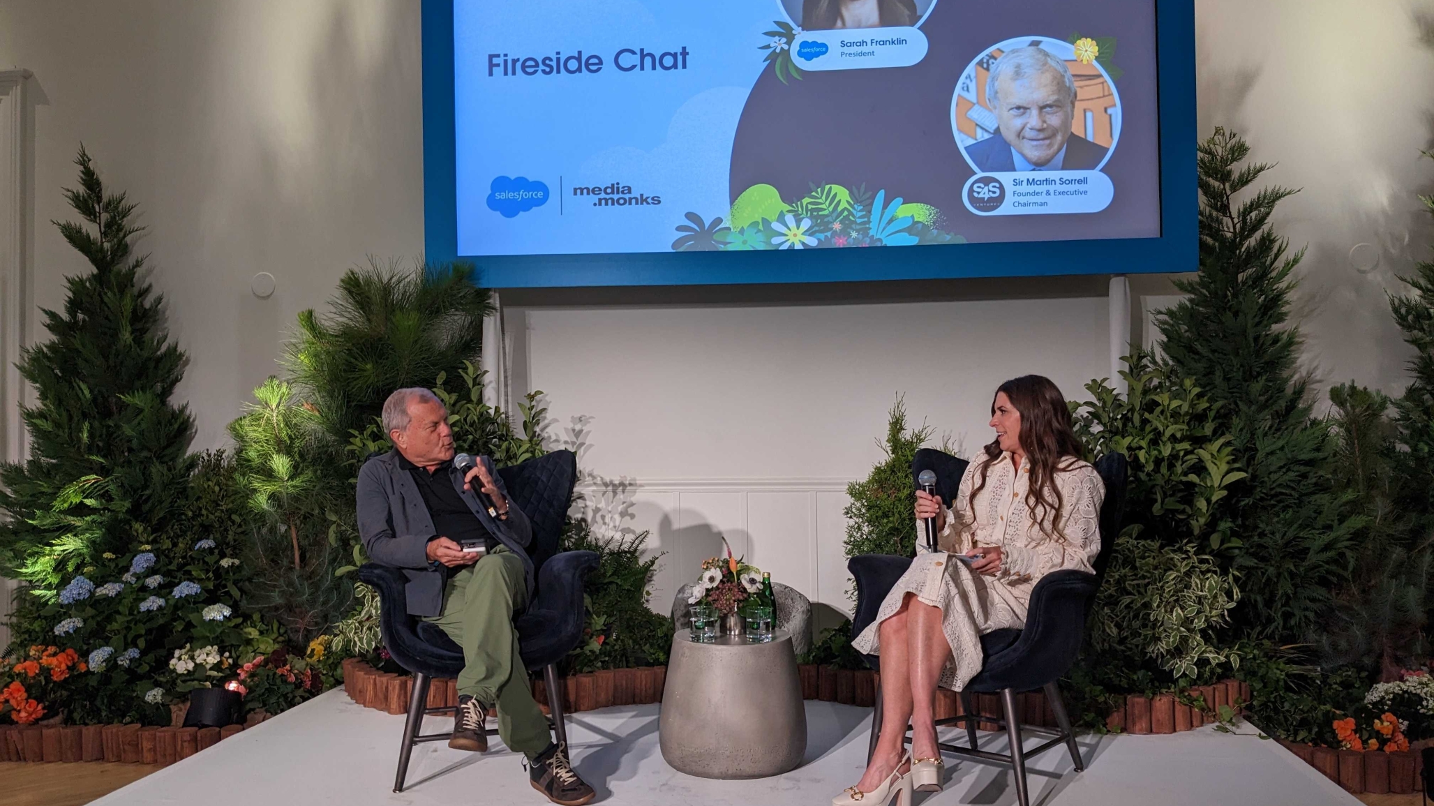 Sir Martin Sorrell at Salesforce Connections