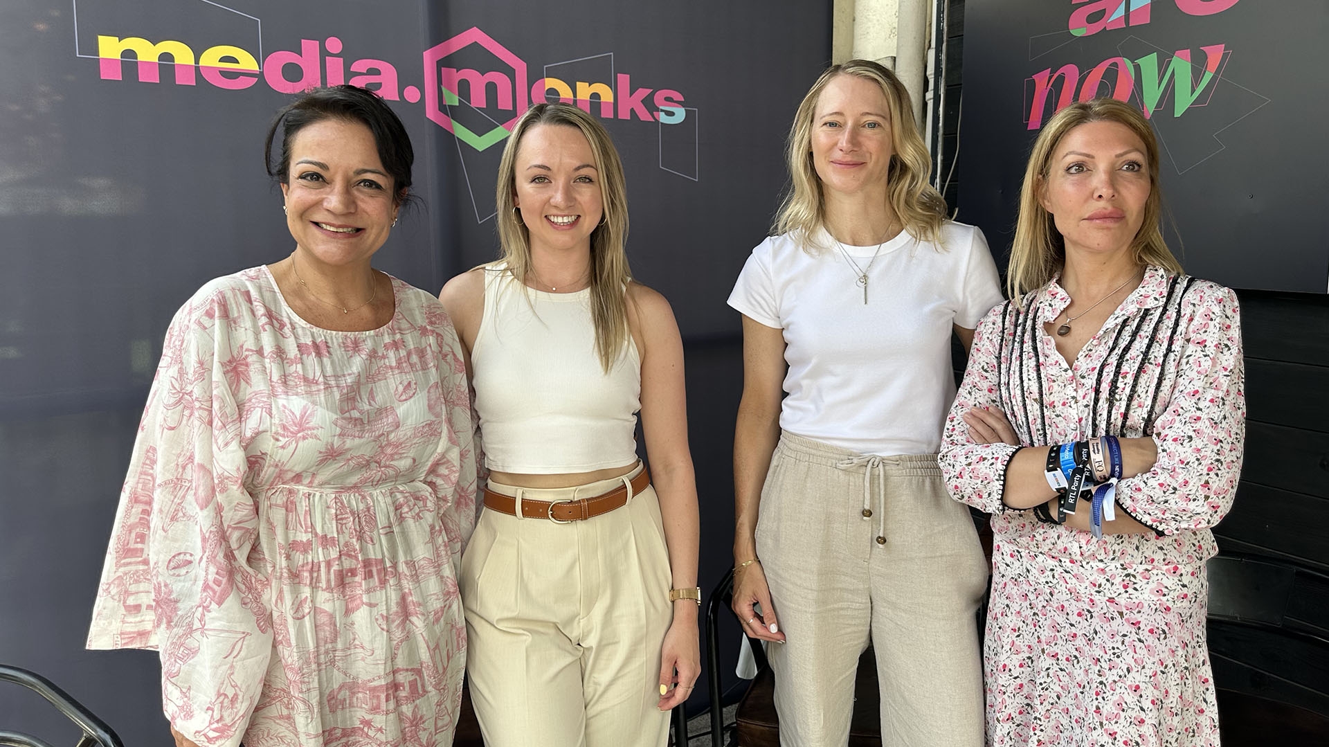 The Women Connect panelists at Cannes