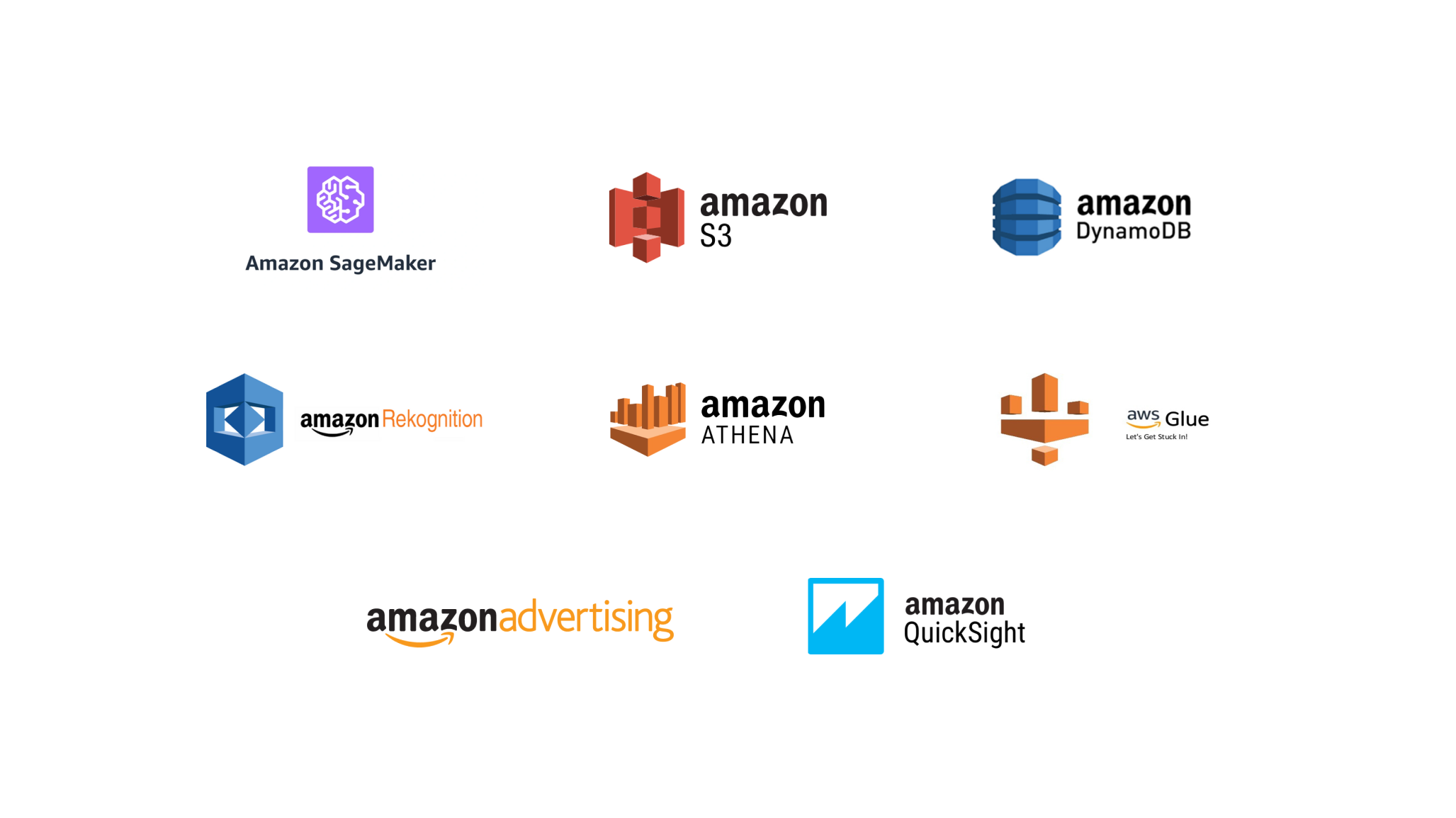 Amazon tech logos