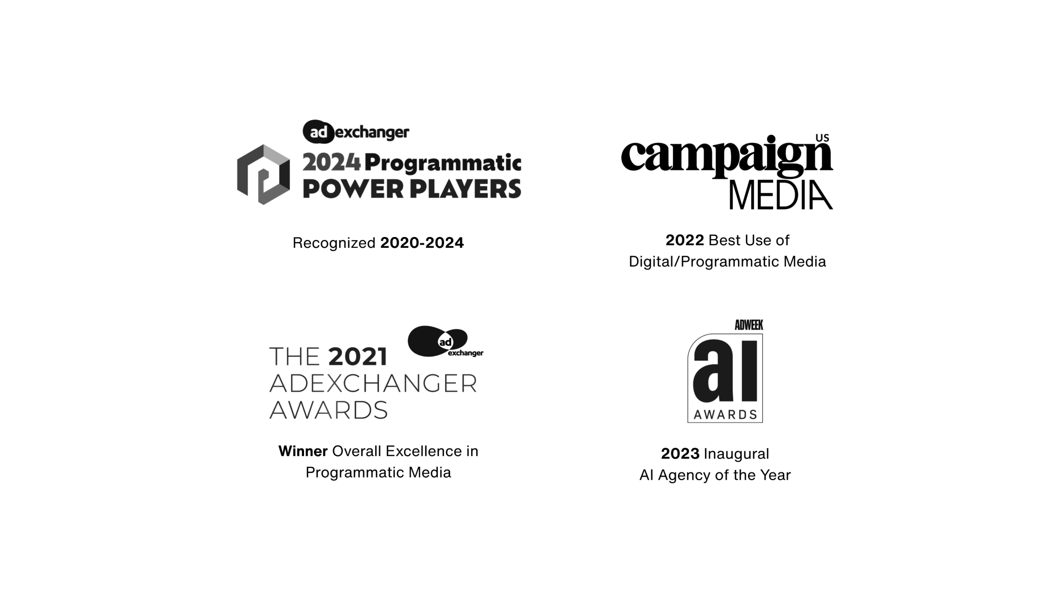 Awards from AdExchanger, Campaign, and more