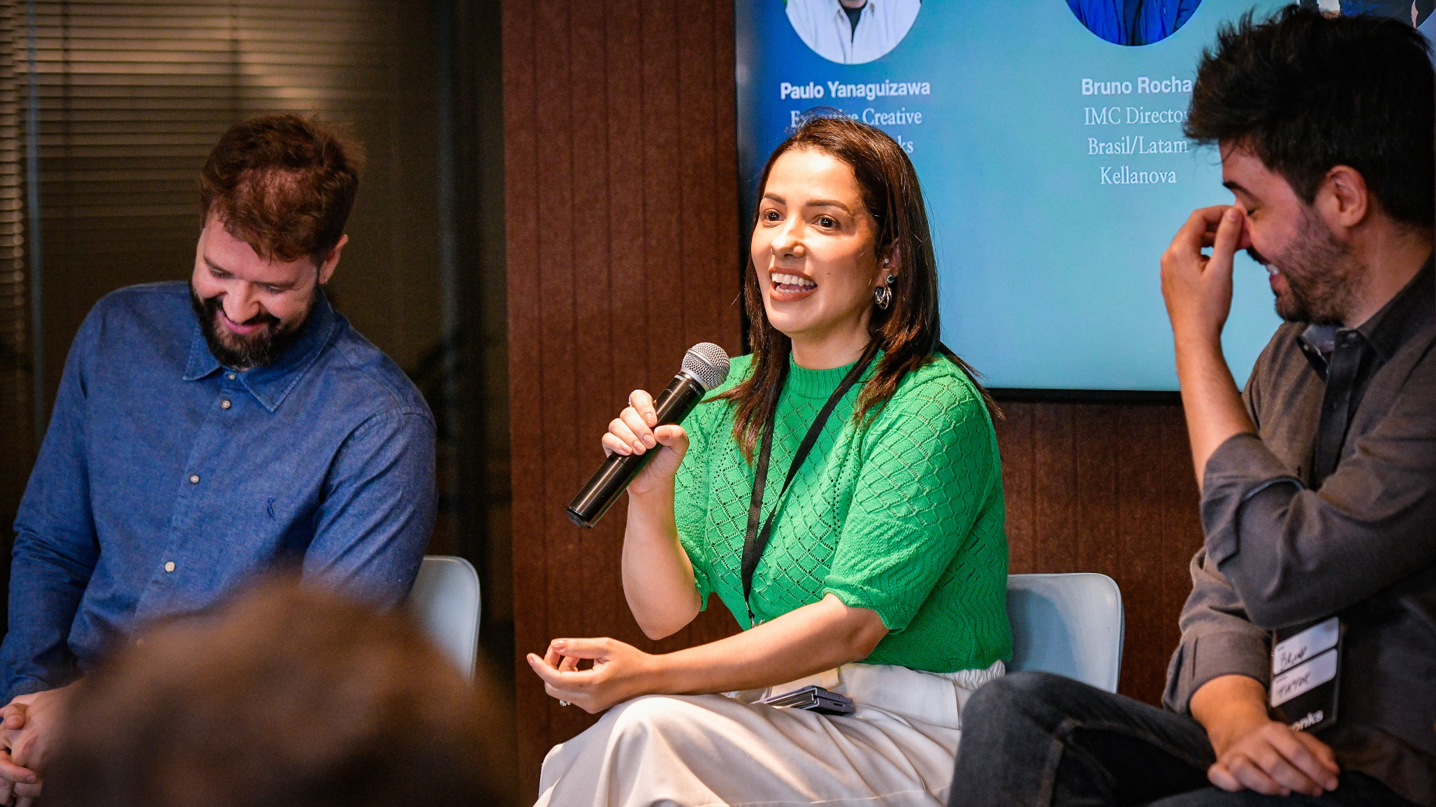 Alessandra Muccillo presenting