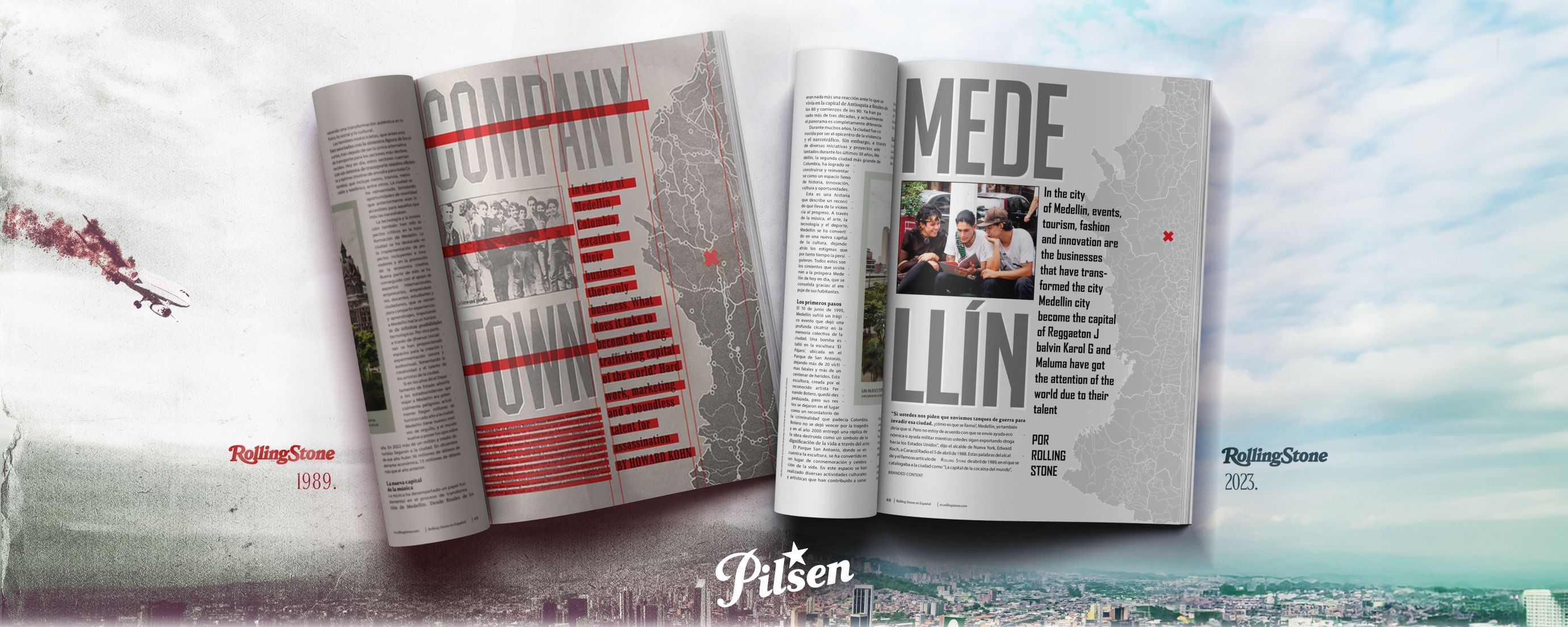 Rolling Stone magazine stories on Medellin
