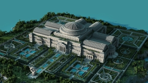 A screen shot of the uncensored library in the game minecraft