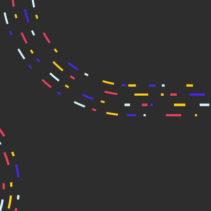 gray background with colorful lines