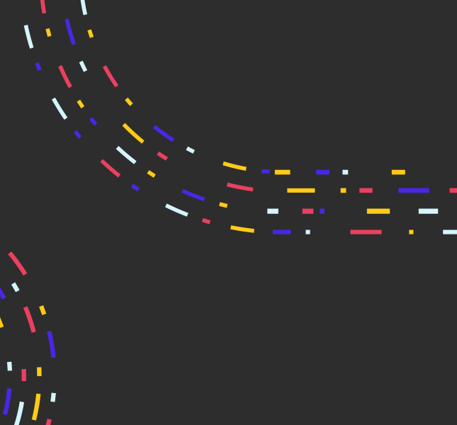gray background with colorful lines