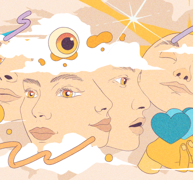 hero image depicting different emotions