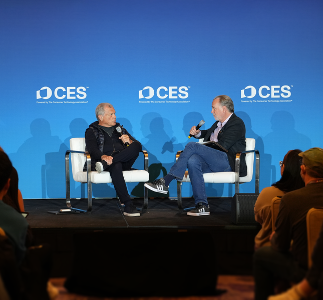Sir martin sorrell on speaking at an CES event